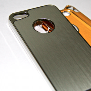Чехол на iPhone 5 Luxury Brushed Metal